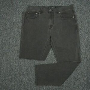 Travis Mathew Jeans Mens 34x28 Gray 5 Pocket Legacy Featherweight‎ Denim *